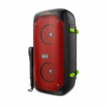Parlante Klip Xtreme Boomfire Kls-100 4" 2x Luces Led Dinamicas Y Multicolores 1200w 80w Usb Micro Sd Rafio Fm Inalambrico
