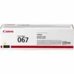 Toner Canon 067 Yellow Rendimiento 1250 Impresiones Ic / mf654/mf653
