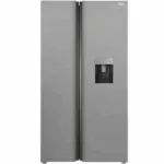 Refrigeradora Tcl 485 Litros Side By Side Puerta Metal / Vidrio No Frost Control Electrico Plata - P520sbw