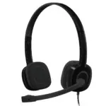 Headset Logitech H151 Stereo Wired 1.8mts Conexion 3.5mm Negro – Headset – 981-000587