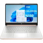 Laptop Hp 14-dq6105dx Intel N150 Ram 4gb Ssd 128gb Ufs 14" (1366 X 768) (hd) Windows 11 Home Pale Rose Gold - 199764967817 - D0sn9ua3-aba