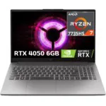 Laptop Lenovo Loq Essential, Amd Ryzen 7-7735hs, 16gb, 512gb Ssd, Rtx 4050/6gb, 15.6"(1920x1080)ips, 144hz, Backlit, W11, Grey - 83s00000us