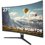 Monitor Monster 27" Curvo Fhd 5monsm1 200hz Hdmi - Displayport Audio Usb Incluye Cable Display Port